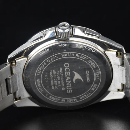 Casio OCEANIA Series OCW-T2600 Radio Solar Titanium Watch — Japan Import