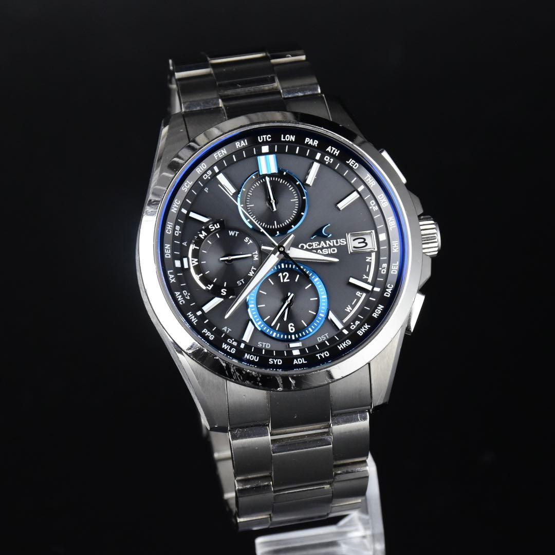 Casio OCEANIA Series OCW-T2600 Radio Solar Titanium Watch — Japan Import