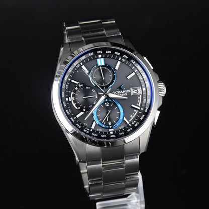 Casio OCEANIA Series OCW-T2600 Radio Solar Titanium Watch — Japan Import