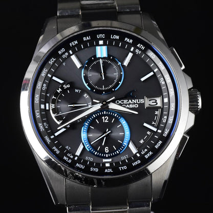 Casio OCEANIA Series OCW-T2600 Radio Solar Titanium Watch — Japan Import