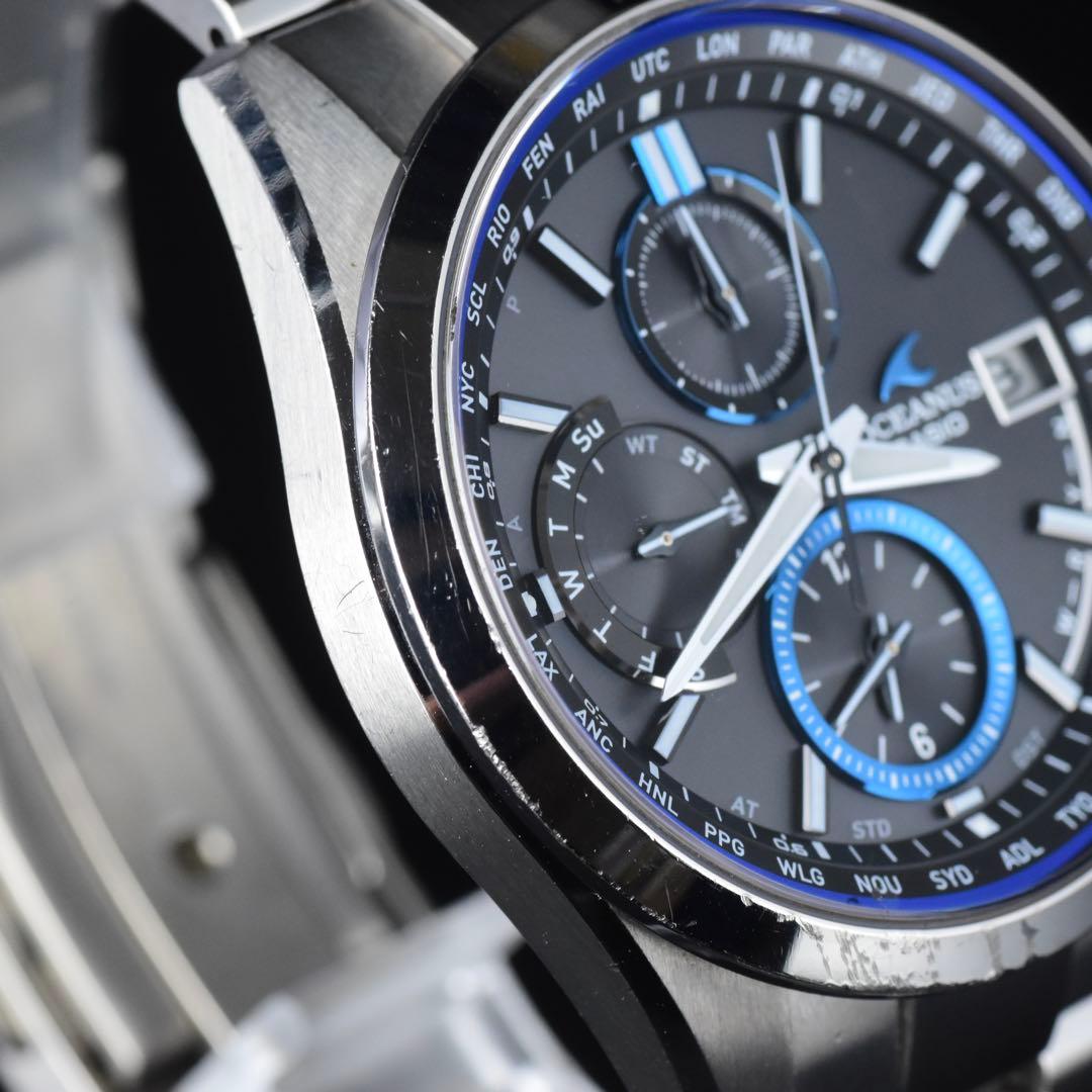 Casio OCEANIA Series OCW-T2600 Radio Solar Titanium Watch — Japan Import