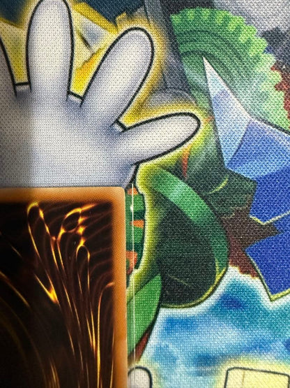 Yu-Gi-Oh Ice Boundary Dragon Brionac DTC1-JP022 Secret rare Japanese game card in protective sleeve