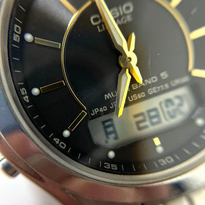 Casio Lineage LCW-M200 Men's Watch with Stainless Steel Band— Japan Import