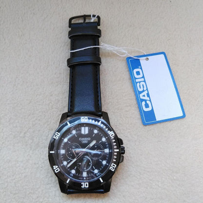 Casio Import Model Black Metallic Multi-Function Watch Waterproof 30M