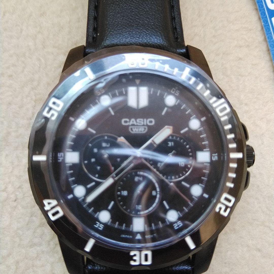 Casio Import Model Black Metallic Multi-Function Watch Waterproof 30M