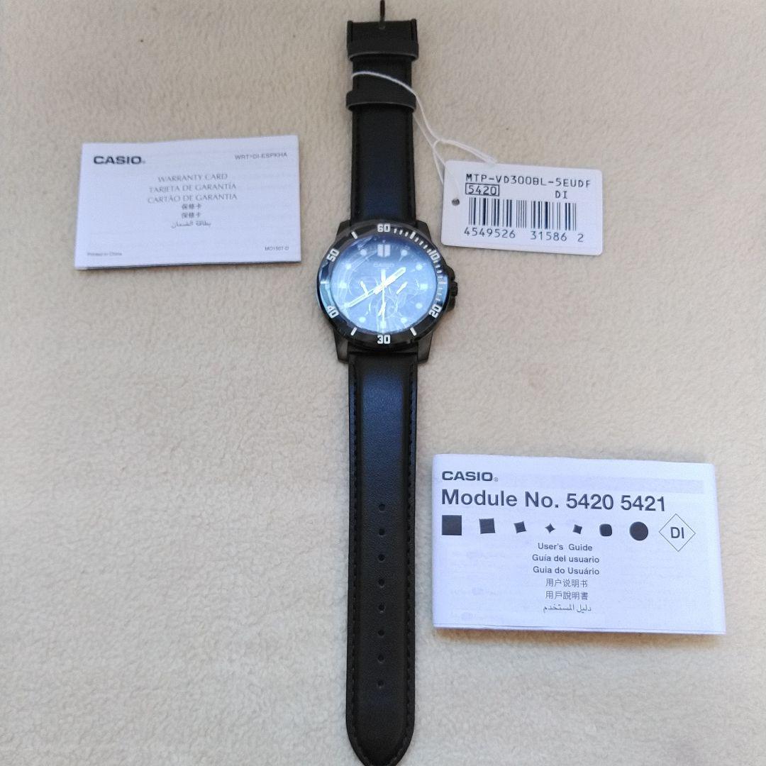 Casio Import Model Black Metallic Multi-Function Watch Waterproof 30M