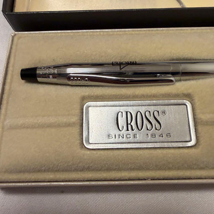Used Cross pencil with silver body showing good condition