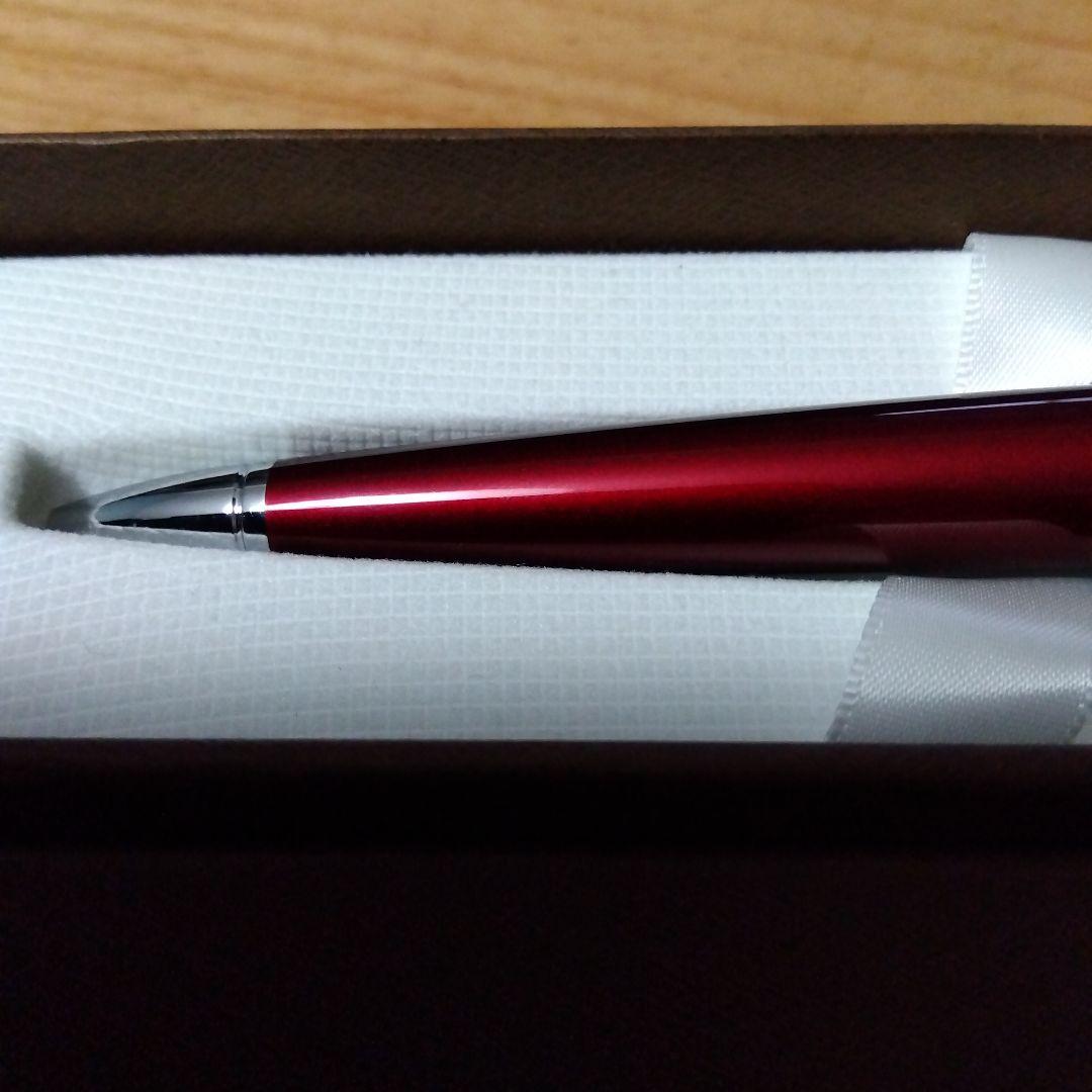 Cross Brand Ballpoint Pen Apogee Model Silver Metal Signed Office Writing Instrument — Japan Import