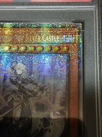 Yu-Gi-Oh! Lady Labyrinth of the Silver Castle Starlight Prism PSA9 graded trading card in protective case