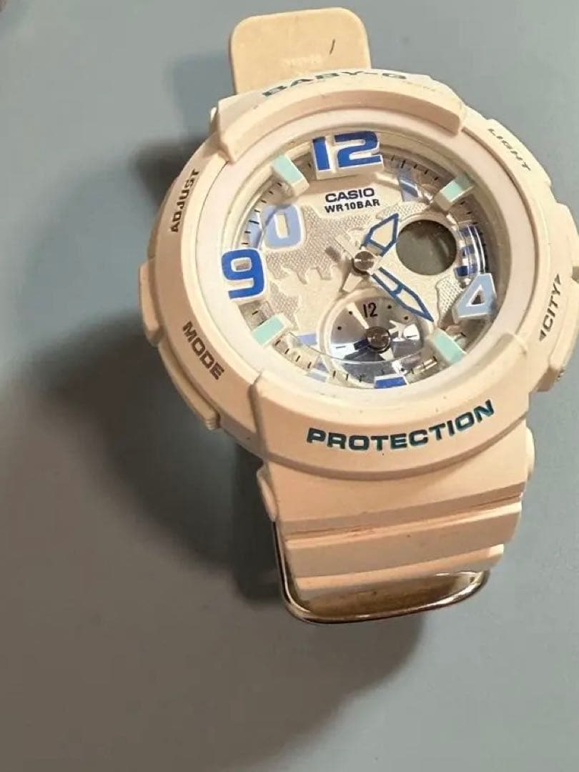 Casio Baby-G BGA-190 Dual Dial World Time Digital Watch with 48 Cities, Shock Resistant — Japan Import
