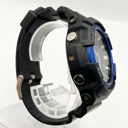 Casio G-Shock GAW-100B-1A2JF Radio Solar Watch Men Blue and Black — Japan Import