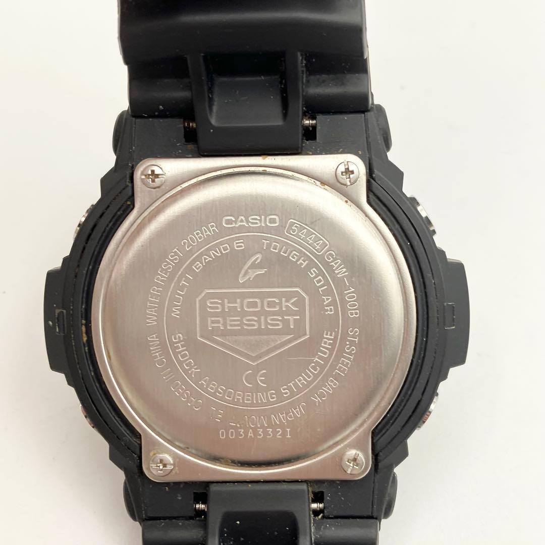Casio G-Shock GAW-100B-1A2JF Radio Solar Watch Men Blue and Black — Japan Import