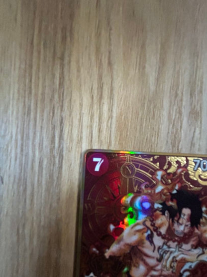 One Piece Portgas D. Ace 2nd Anniversary collectible card Japanese version