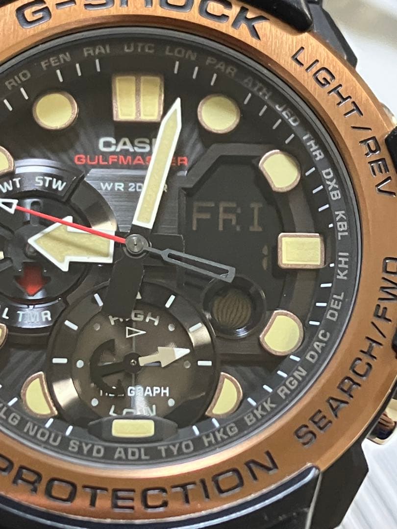 Casio G-Shock Gulfmaster G-1000RG-1ADR Watch