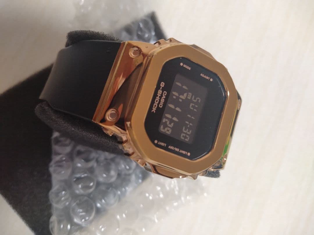 Casio G-Shock GM-S5600PG Digital Watch Pink Gold Unisex Japan Import