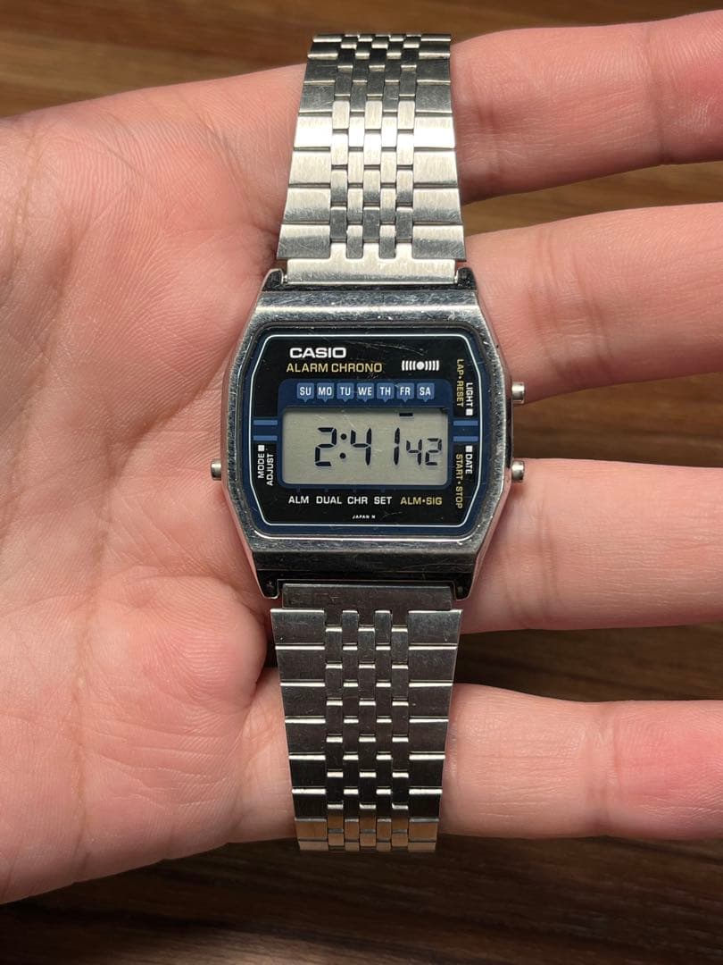 Casio A660 Module 237 Digital Watch from 1980s — Japan Import