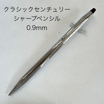 Chrome Cross Classic Century mechanical pencil with 0.9 mm lead, vintage Japan import, showing minor wear