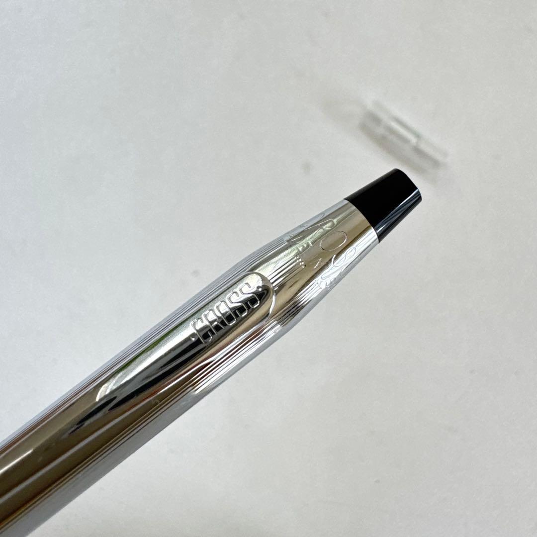 Chrome Cross Classic Century mechanical pencil with 0.9 mm lead, vintage Japan import, showing minor wear