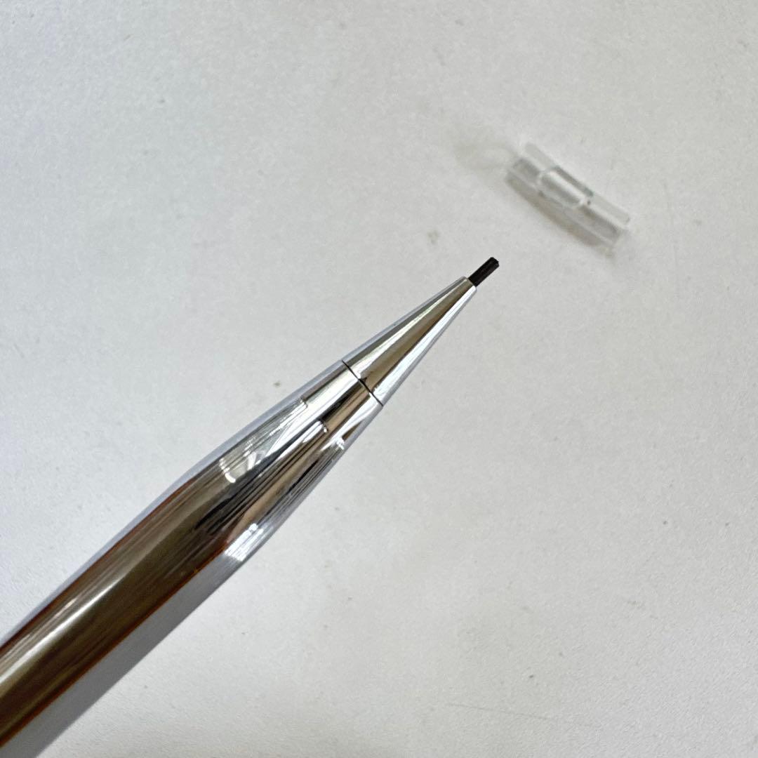 Chrome Cross Classic Century mechanical pencil with 0.9 mm lead, vintage Japan import, showing minor wear