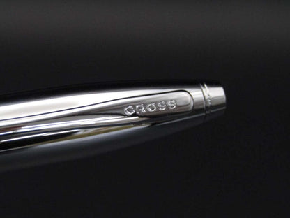 Cross Kurei AT0112-4 Satin Chrome Oil-Based Ballpoint Pen Japan Import