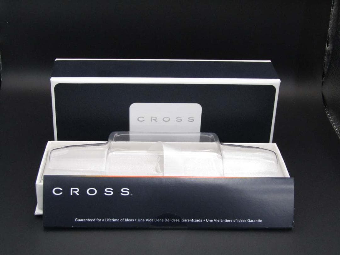 Cross Kurei AT0112-4 Satin Chrome Oil-Based Ballpoint Pen Japan Import