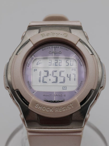Casio Baby-G Digital Watch Pink M-1 Series Multi-Band 6 Solar Japan Import