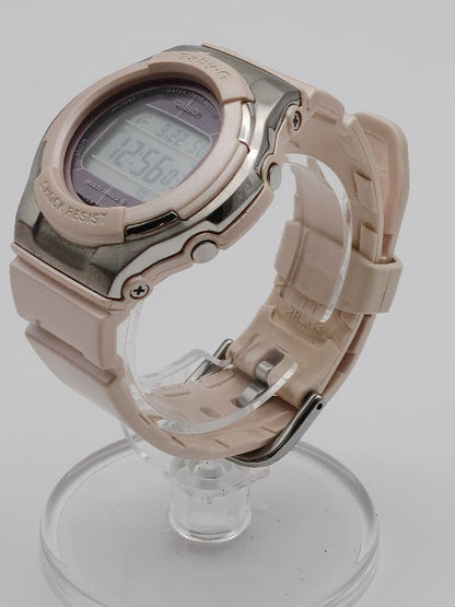 Casio Baby-G Digital Watch Pink M-1 Series Multi-Band 6 Solar Japan Import