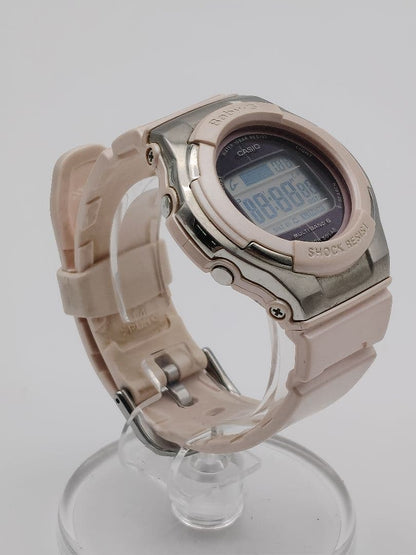 Casio Baby-G Digital Watch Pink M-1 Series Multi-Band 6 Solar Japan Import