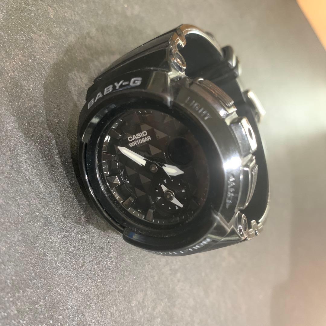 Casio Baby-G Black Studs Design Watch Battery Included — Japan Import