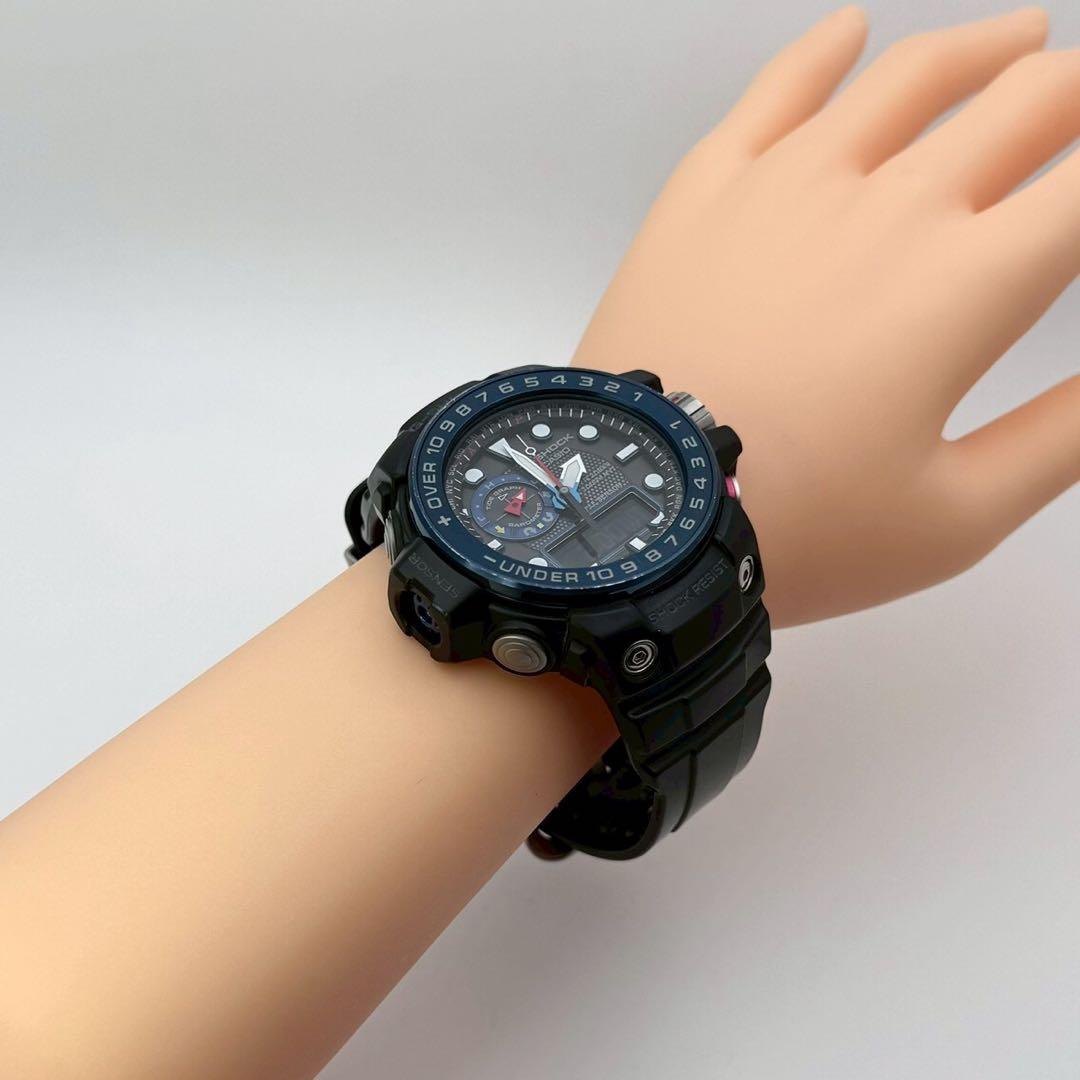 Casio G-Shock Gulfmaster GWN-1000B Solar Radio Wave Watch