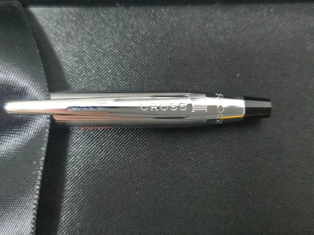 Cross Classic Century silver ballpoint pen with corporate logo and included case