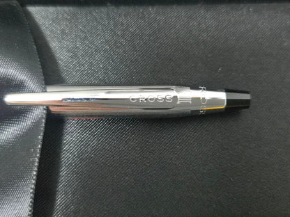 Cross Classic Century silver ballpoint pen with corporate logo and included case