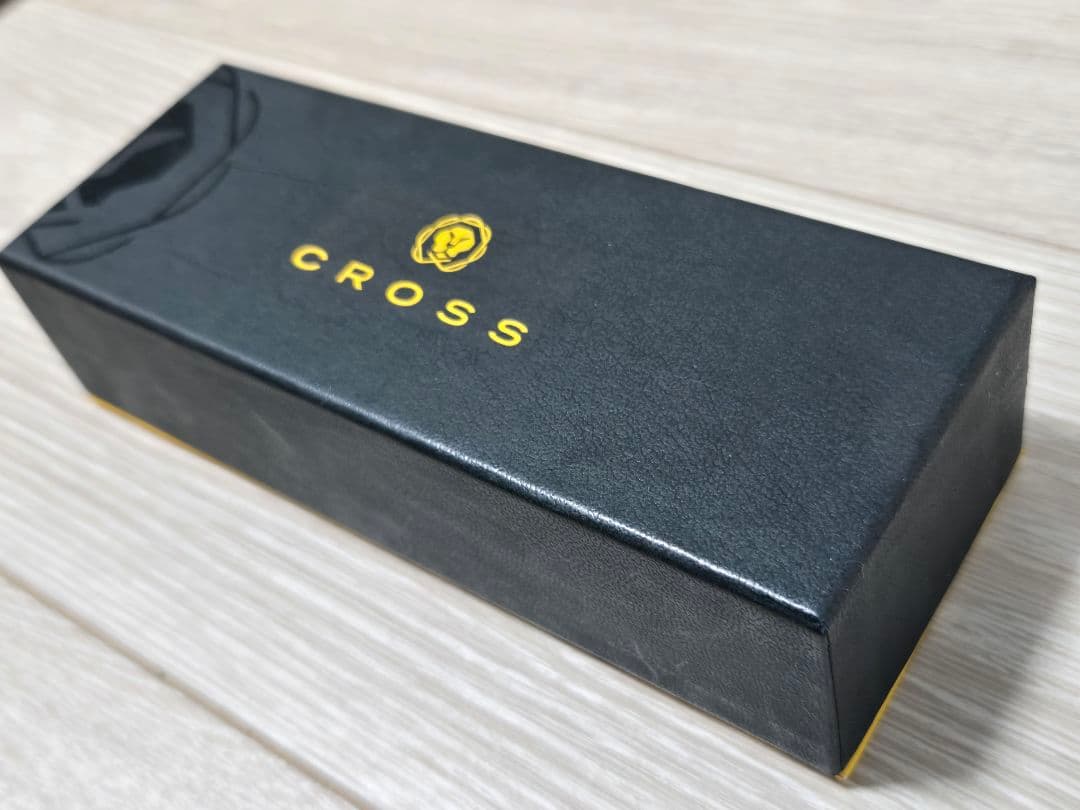 Cross Classic Century silver ballpoint pen with corporate logo and included case