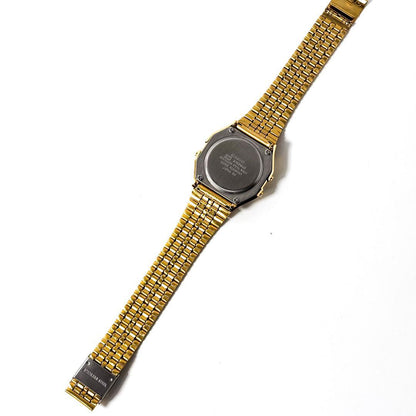 Casio A159WGE Gold Digital Wristwatch Model A159WGED-1