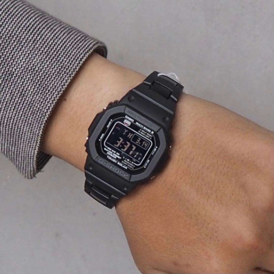 Casio G-Shock GW-M5610UBC Radio Solar Watch with Metal Core Band — Japan Import