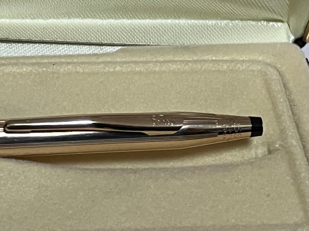 Cross 14K Gold Plated Ballpoint Pen — Japan Import