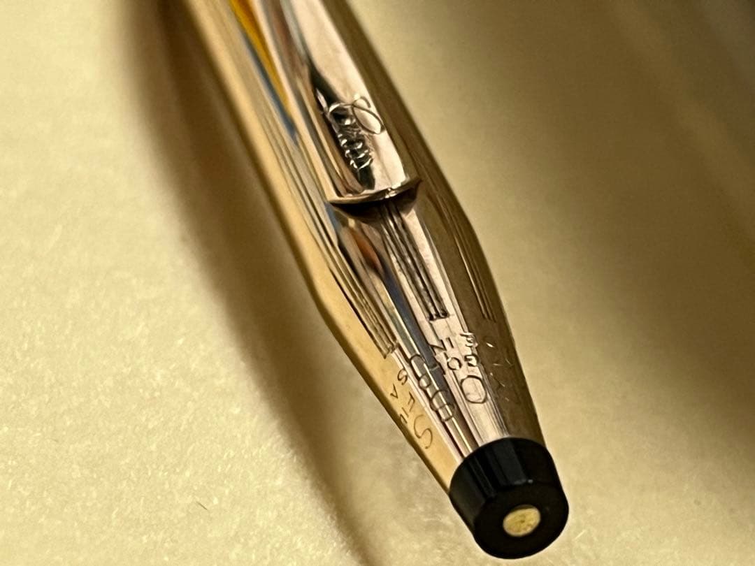 Cross 14K Gold Plated Ballpoint Pen — Japan Import