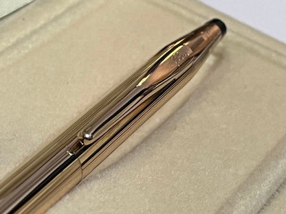 Cross 14K Gold Plated Ballpoint Pen — Japan Import