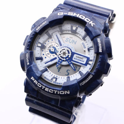 Casio G-Shock GA-110BMP Men's Watch Analogue-Digital Marble Blue 20ATM Japan Import
