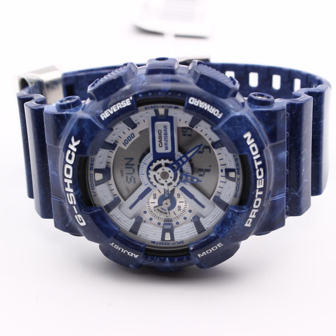 Casio G-Shock GA-110BMP Men's Watch Analogue-Digital Marble Blue 20ATM Japan Import