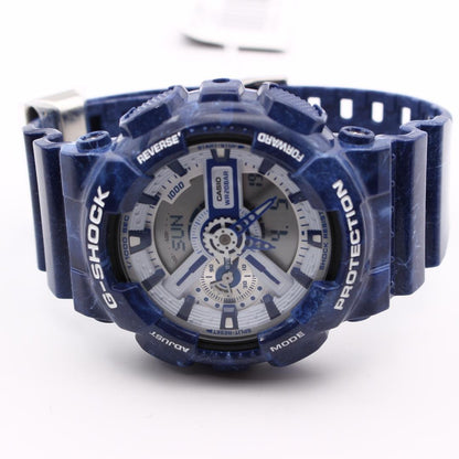Casio G-Shock GA-110BMP Men's Watch Analogue-Digital Marble Blue 20ATM Japan Import