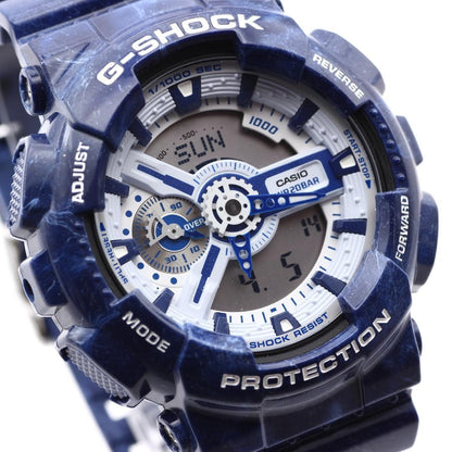 Casio G-Shock GA-110BMP Men's Watch Analogue-Digital Marble Blue 20ATM Japan Import