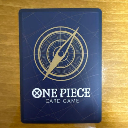 One Piece OP13-057 card featuring Ace, Sabo, and Luffy in SR Parallel rarity