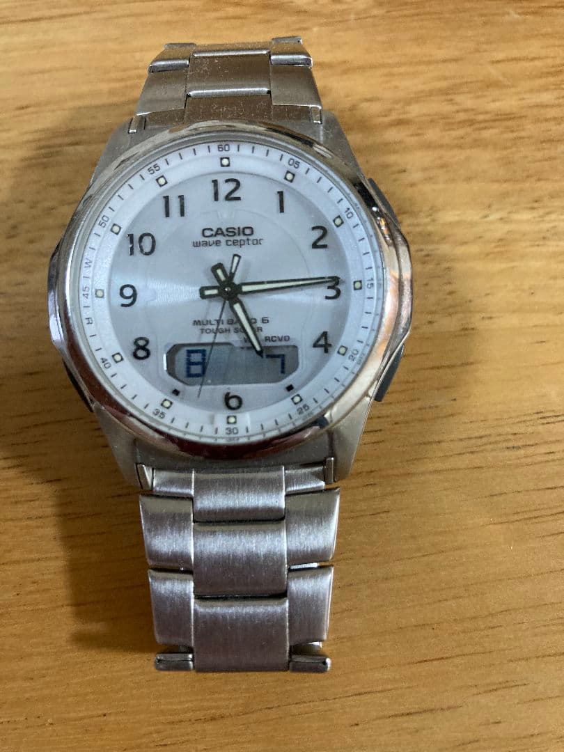 Casio Wave Ceptor Multi Band 6 Tough Solar Analog Digital Watch Body