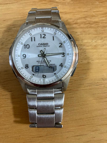 Casio Wave Ceptor Multi Band 6 Tough Solar Analog Digital Watch Body