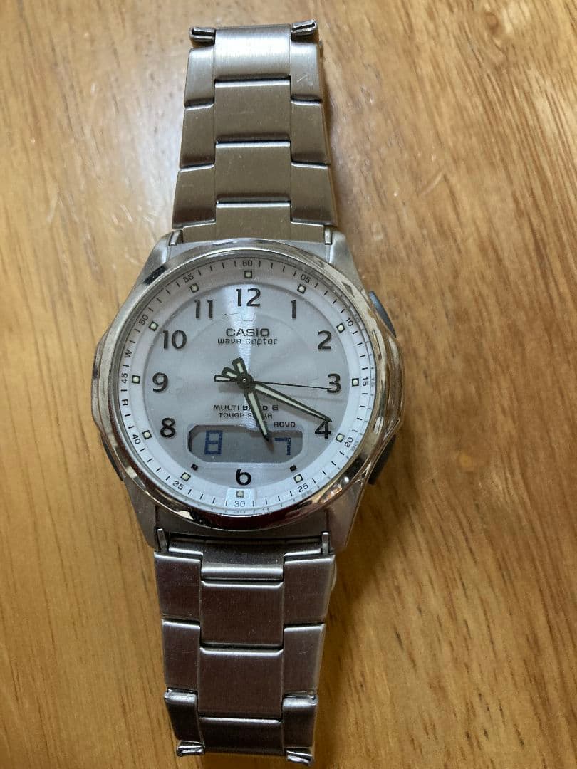 Casio Wave Ceptor Multi Band 6 Tough Solar Analog Digital Watch Body