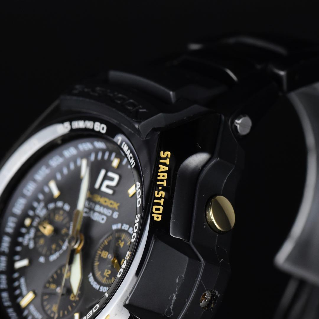 Casio G-Shock Gravitymaster GW-2000BGD-1AJF Radio Solar Metal Band Black and Gold — Japan Import