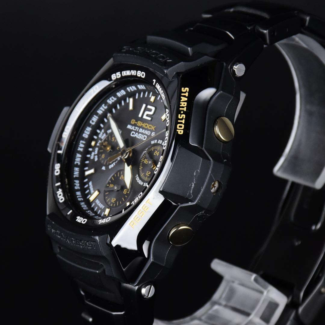 Casio G-Shock Gravitymaster GW-2000BGD-1AJF Radio Solar Metal Band Black and Gold — Japan Import