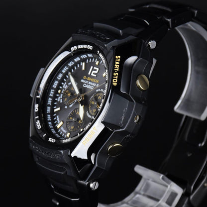 Casio G-Shock Gravitymaster GW-2000BGD-1AJF Radio Solar Metal Band Black and Gold — Japan Import