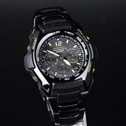 Casio G-Shock Gravitymaster GW-2000BGD-1AJF Radio Solar Metal Band Black and Gold — Japan Import